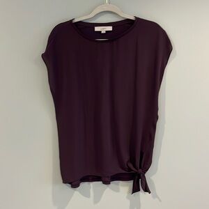 Women”s Loft sleeveless shirt. Never worn.